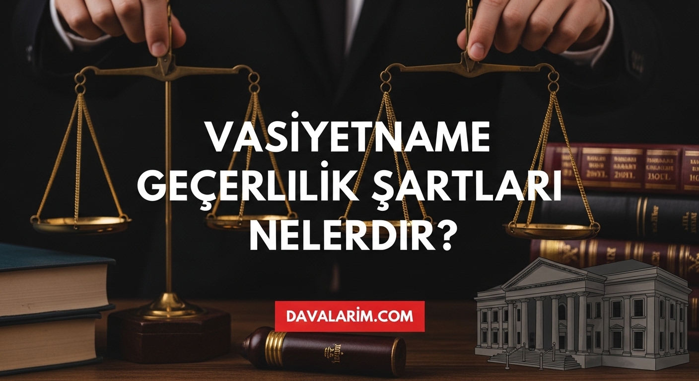 Vasiyetname Geçerlilik Şartları Nelerdir?