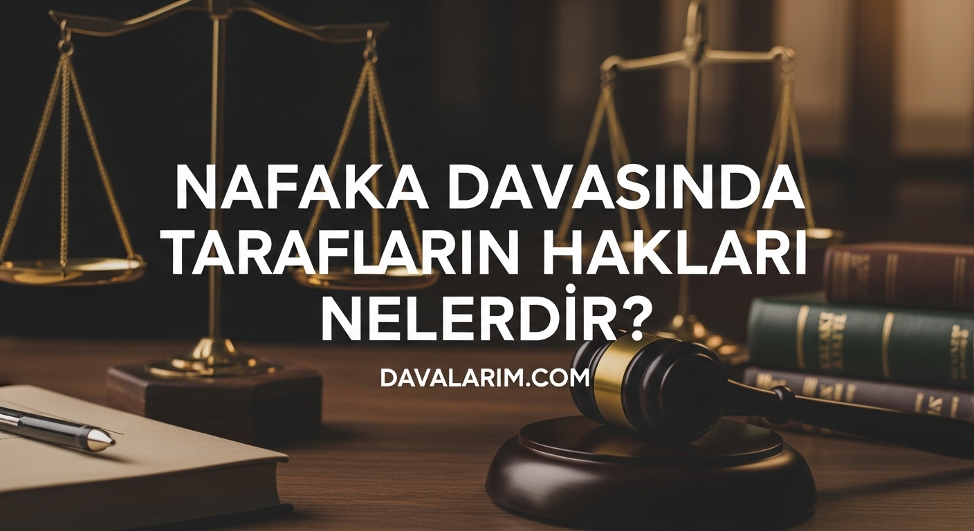 Nafaka Davasında Tarafların Hakları Nelerdir?